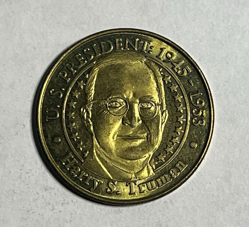 Sunoco Harry S. Truman Presidential Token 2000
