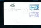 BRITISH COMMONWEALTH OMNIBUS, 1946, FDC, MAURITIUS, LOCAL DESTINATION