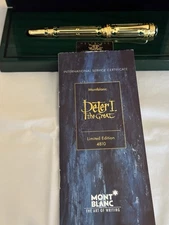 Mont Blanc Limited Edition Montblanc Fountain Pen Karl the Great 