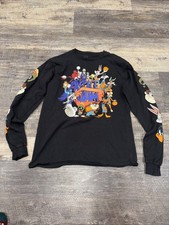 Space Jam A New Legacy Youth Small Long Sleeve Shirt Looney Tunes Boys Medium