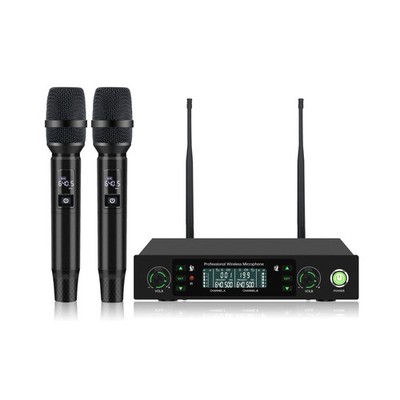 Professional Wireless Microphone System, 500ft Long Range 2.4G