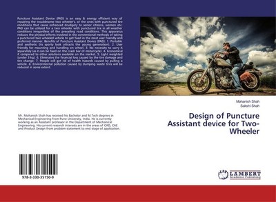 Design of Puncture Assistant device for Two-Wheeler Mohanish Shah