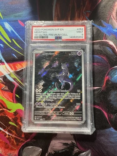 Pokémon Mewtwo TCG SVP052 Scarlet & Violet 151 Ultra Premium Collection PSA 9
