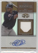 2012 Topps Triple Threads Unity Relics Sepia 12/75 Emilio Bonifacio Auto 0jd0
