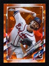 2021 Chrome Update Sapphire Edition Rookie Debut Orange 21/25 Ian Anderson uk2