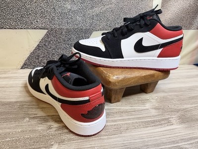 Nike Air Jordan 1 Low SE ''Black Toe'' IB8970 106 GS 7, Women 8.5 Bulls Bred NEW