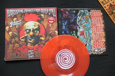 Bloodsuckig Zombies From Outer Space 10''''LP...Killer Klowns (color+POPCORN Tüte)