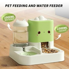 1 Piece Cartoon Cloud Cat Ear Feeding And Water Feeding Integrated Cat And Dog U