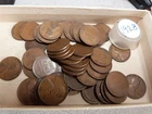 1928 Penny AVERAGE CIRCULATED ROLL OF 50