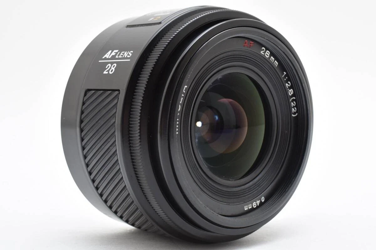 Minolta A-mount 28mm Focal Camera Lenses for sale | eBay