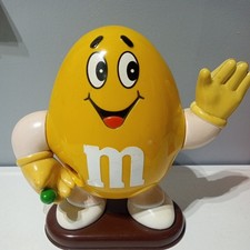 Yellow M&M M & M Candy Dispenser