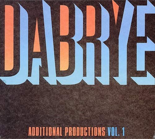 Dabrye Additional Productions, том 1 (CD)