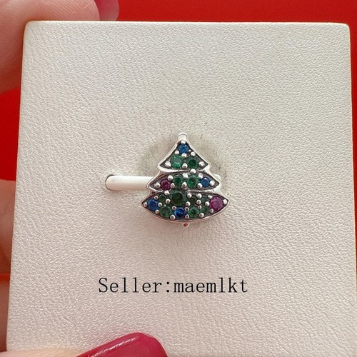 New 925 sterling silver Christmas Tree Charm,Charm for bracelet 790018C01