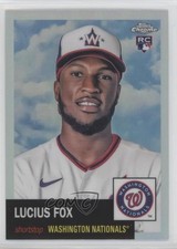 2022 Topps Chrome Platinum Anniversary Refractor Lucius Fox #476 2qw