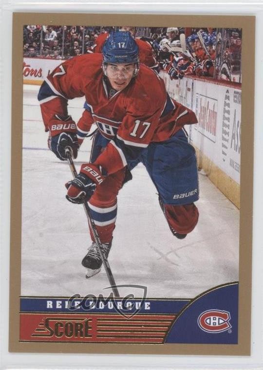 2013-14 Score Gold Rene Bourque #261 0a1