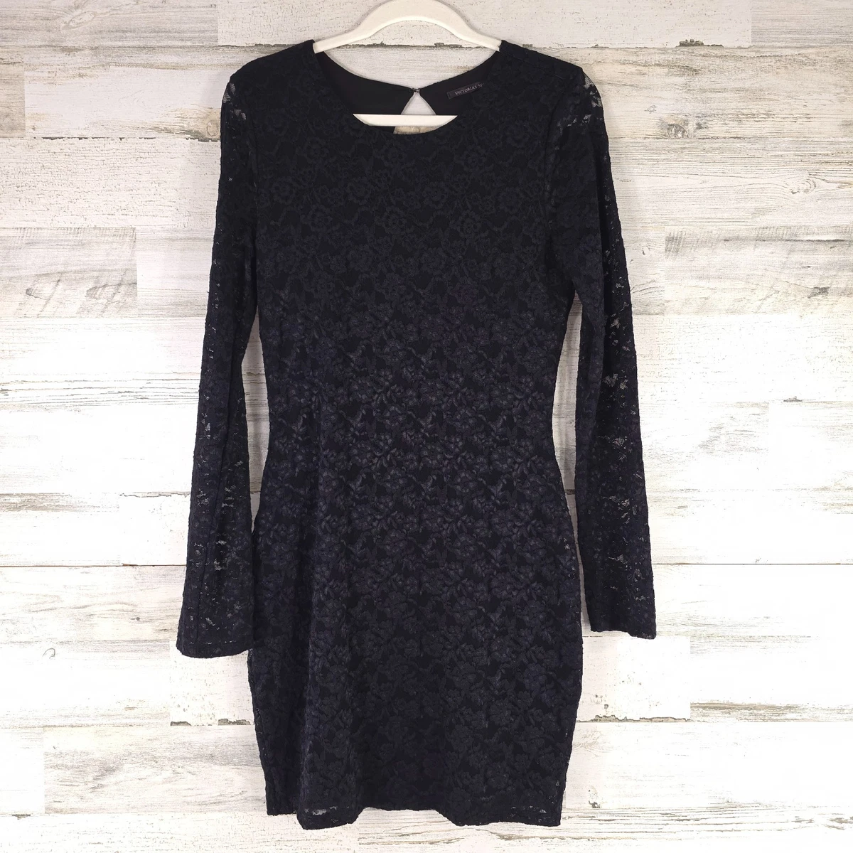 chinese dress ladies Isabella Long Sleeve Open Back Lace Dress White– Selfie Leslie main image 1
