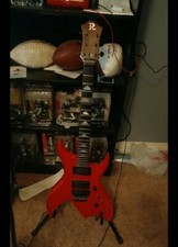 Ca 83-85 Bc Rich Red Usa Bich W/ Factory Floyd Rose Very Rare Beautiful + Case
