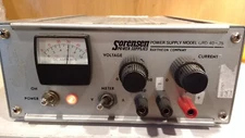 Sorensen DC Power Supply Model QRD 40-.75, 40VDC, 0.75A Power Supply