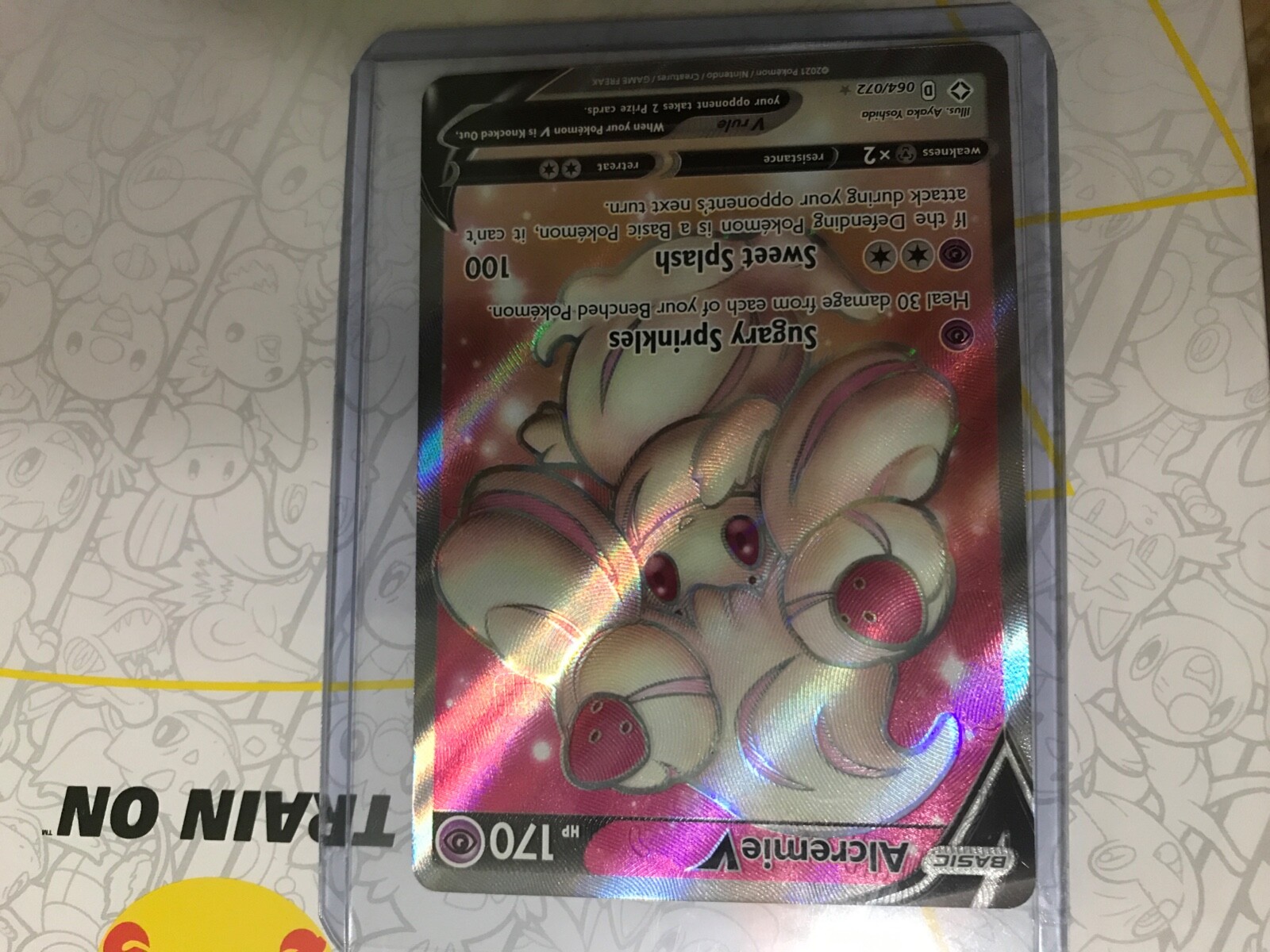 Alcremie V 064/072 Pokemon TCG Shining Fates Shiny Vault Near Mint