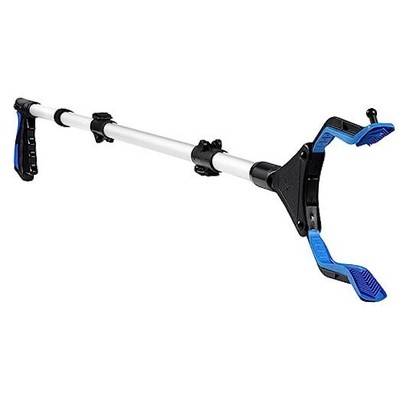 43'' Long Grabber Reacher Tool, Foldable Reacher Grabber with Magnetic Blue