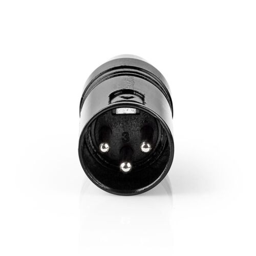 1x ADATTATORE XLR 3-Pin 3 pin maschio - RCA femmina Metallo - Foto 2 di 3