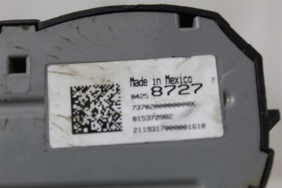 84258727 Chevrolet Tahoe 2017-2018 aire acondicionado temperatura climatización control 16B2 491 B24 Foto 3 de 4