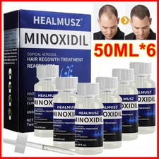 6X MINOXIDIL 5 HAIR REGROWTH TREATMENT FOR MEN Topical Solution 6 MONTHS SUPPLY