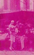 *45156 postcard fantasy couple