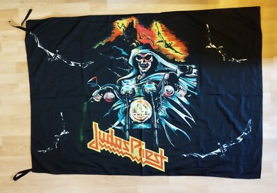 Judas Priest , Vintage Fahne , 80's , Textil Poster , Flagge