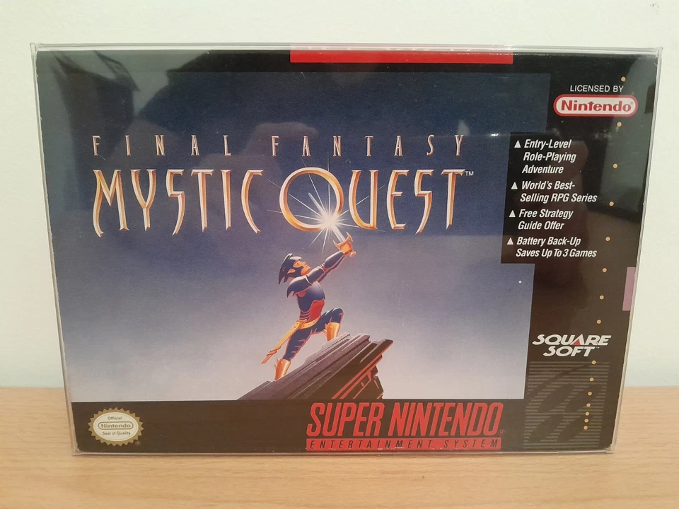Mystic Quest | Super Nintendo SNES, NTSC US | Complete CIB, Collectible - Image 2 of 4
