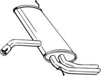 Bosal 227-049 EndschalldÄMpfer FÜR Seat