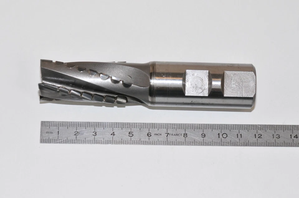 HM Schaftfräser D25 mm K20 TELA F 431 B Stollen Fräser 2 Stück RHV15768 - Bild 2 von 4