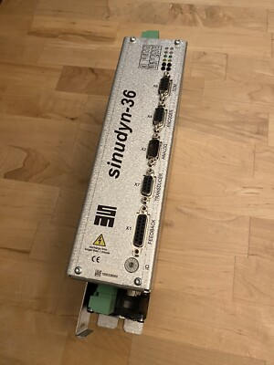 Sieb & Meyer SINUDYN-36 Servo Driver Amplifier Type 0360510SF4000 480VAC