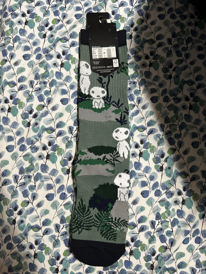 Calcetines Studio Ghibli Princess Mononoke Kodama Crew Foto 2 de 2