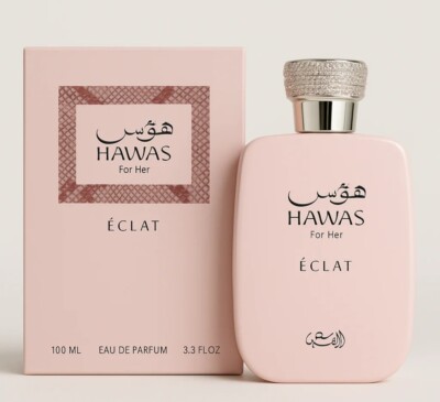 HAWAS ECLAT BY RASASI EDP 3.38 OZ / 100 ML FOR WOMEN. New HAWAS Perfume
