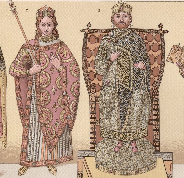 BYZANTINE FRANCE - Queen Cross King Gold Middle Ages 1888 Antique Print w Video | eBay BYZANTINE FRANCE - Queen Cross King Gold Middle Ages 1888 Antique Print w Video | eBay
