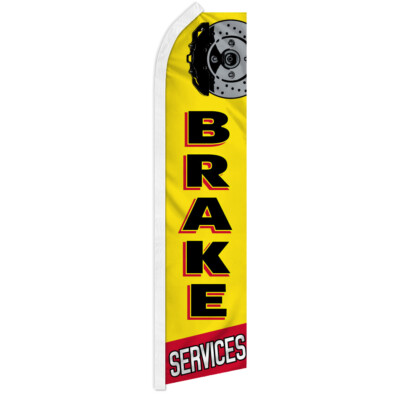 Brake Service Swooper Feather Flutter Advertising Flag Mechanic