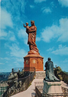 Notre Dame de France Denkmal auf dem Corneille Rock ~ Post datiert 1981