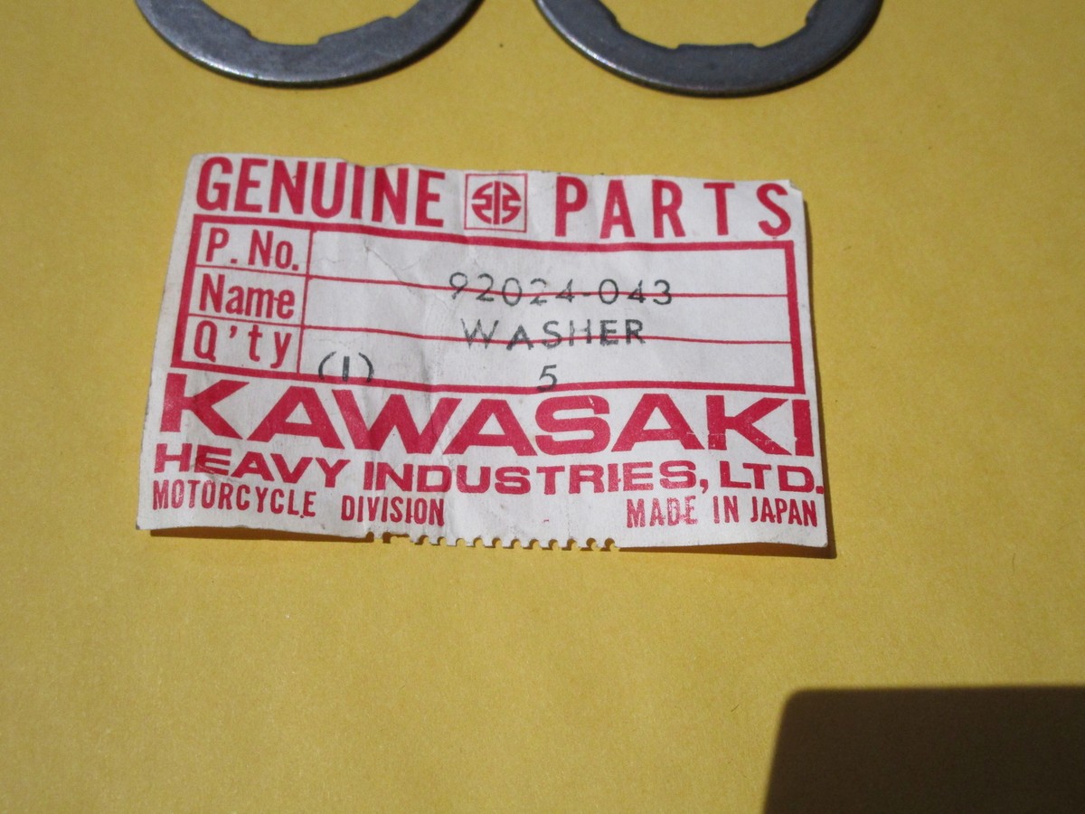 KAWASAKI ZX1000 ZX750 ZX600 NINJA (2) TRANSMISSION WASHER THRUST