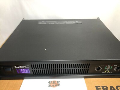 ♪QSC DCA1622 デジタルシネマアンプ パワーアンプ 動作確認済・中古♪ QSC DCA 1622 Digital Cinema Power Amplifier Working From JPN