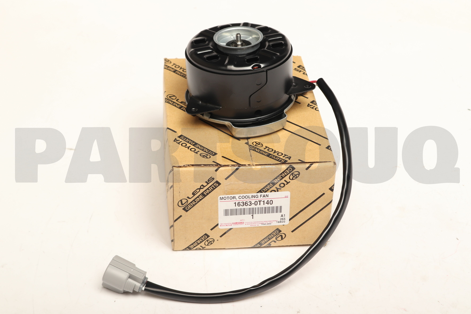 163630T140 Genuine Toyota MOTOR, COOLING FAN 163630T140 eBay