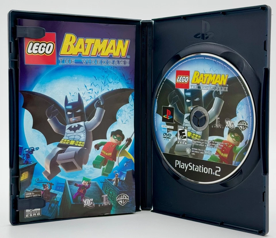 LEGO Batman the Video Game (Playstation 2, PS2, 2008) - CIB - Image 3 of 4