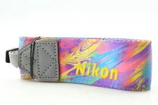 ✨MINT✨ Nikon Marble Sholder Neck Strap Color Colorful From JAPAN