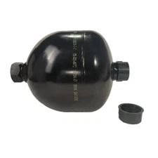 Diaphragm Accumulator,4786psi Max Working Pressure,61 cu.in(1L), 3/4-16UNF