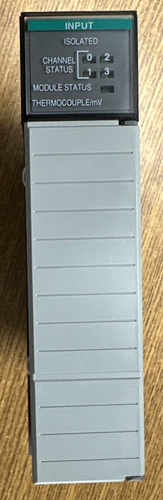 ALLEN-BRADLEY SLC 500 1746-INT4 ISOLATED THERMOCOUPLE/MV INPUT MODULE **USED** - Picture 2 of 5