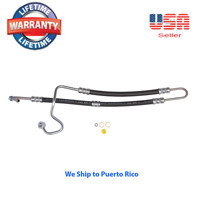 Power Steering Pressure Line Hose Assembly Fit BMW 320 323 328 330 Sedan