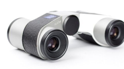 Zeiss Diadem Opery Niemieckiej Lornetka Niemcy Zachodnie srebrna obudowa - Zdjęcie 5 z 10