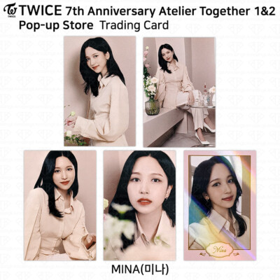 TWICE 7th Anniversary Atelier Together 1and2 Pop Up Store Trading