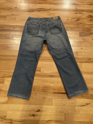US Polo Assn Mens Relaxed Loose Vintage Denim Blue Jeans TAG 40 Fits 38W x 32L - Picture 3 of 12