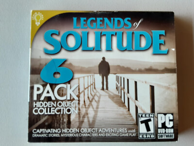 Legends of Solitude 6 Pack  Hidden Objects PC CD-DVD Game Compilation